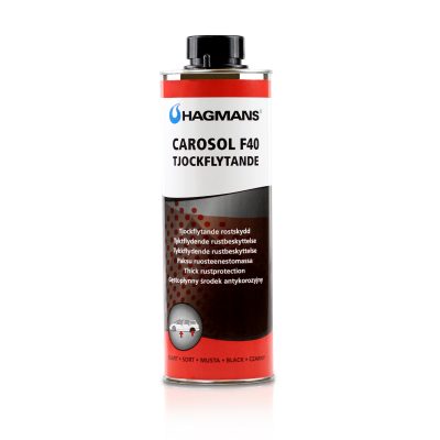 Hagmans carosol F40 tjockflytande svart