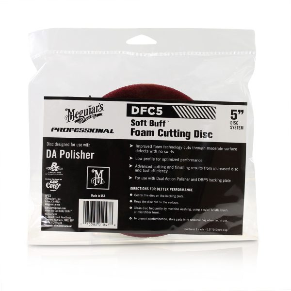 Meguiars DFC5 DA polisher foam cutting disc cutting disc 5